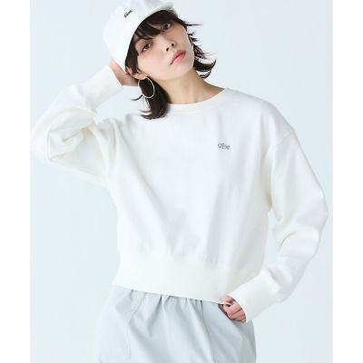 クロップドクルーネックスウェット | LACOSTE/ラコステ | 三越