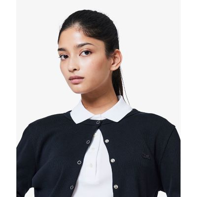 リブジャージカーディガン | LACOSTE/ラコステ | 三越伊勢丹