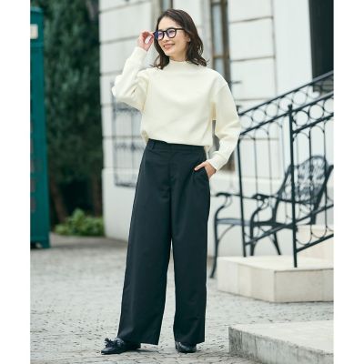 ダンボールニット ハイネックプルオーバースウェット | LACOSTE