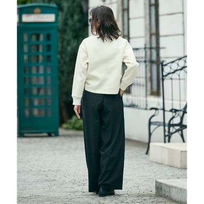 ダンボールニット ハイネックプルオーバースウェット | LACOSTE