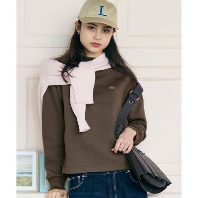 ダンボールニット ハイネックプルオーバースウェット | LACOSTE