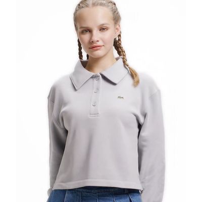 クロップド丈 ポロニットスウェットシャツ | LACOSTE/ラコステ | 三越