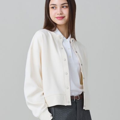 ショート丈ダブルフェイスカーディガン | LACOSTE/ラコステ | 三越