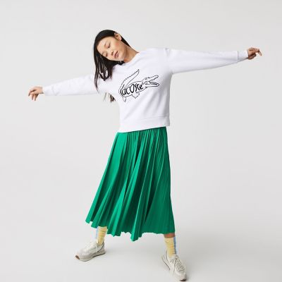 クロコロゴプリントクルーネックスウェット | LACOSTE/ラコステ
