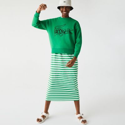 当店だけの限定モデル クロコロゴプリントクルーネックスウェット LACOSTE/ラコステ | トップス