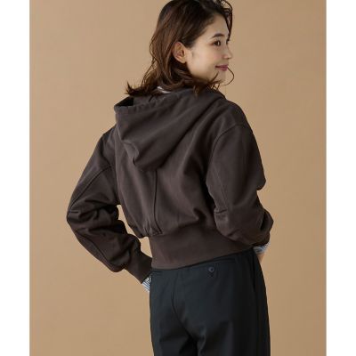 裏パイルクロップドジップフーディー | LACOSTE/ラコステ | 三越伊勢丹