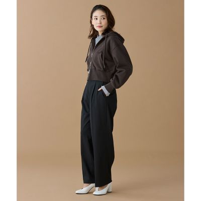 裏パイルクロップドジップフーディー | LACOSTE/ラコステ | 三越伊勢丹