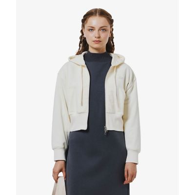 裏パイルクロップドジップフーディー | LACOSTE/ラコステ | 三越