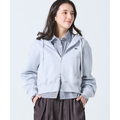 ダブルフェイスジャージジップフーディー | LACOSTE/ラコステ | 三越