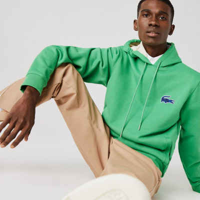 ＜LACOSTE＞ミドルワニロゴスウェットパーカ