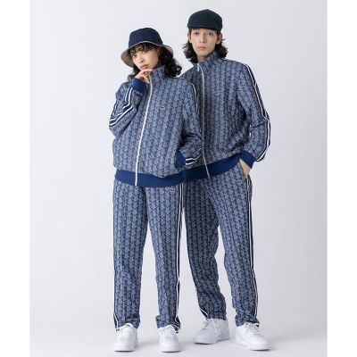モノグラムジャカードトラックジャケット 【セットアップ対応