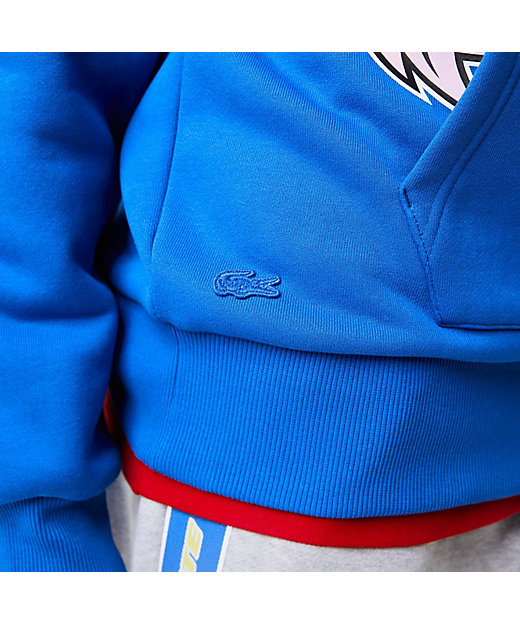 コミックグラフィックスウェットパーカ の通販 三越伊勢丹オンラインストア 【公式】 LACOSTE ラコステ コミックグラフィックスウェットパーカ