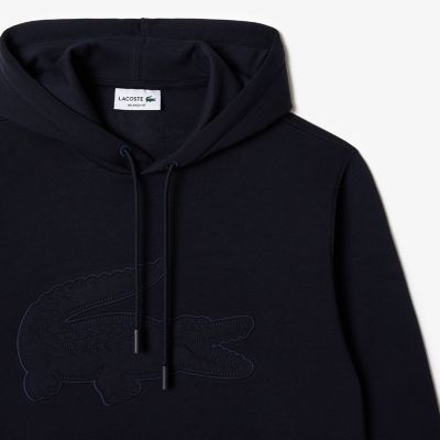 オーバーサイズワニロゴステッチスウェットフーディー | LACOSTE/ラコステ | 三越伊勢丹オンラインストア・通販【公式】