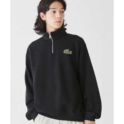 LACOSTE ラコステ ハーフジップ スウェット トレーナー メンズ