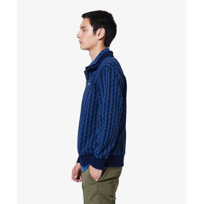 インディゴスウェットモノグラムトラックジャケット | LACOSTE