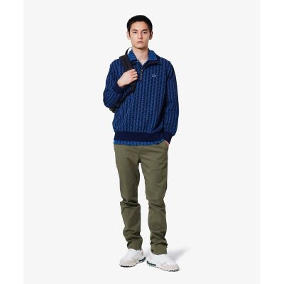 インディゴスウェットモノグラムトラックジャケット | LACOSTE