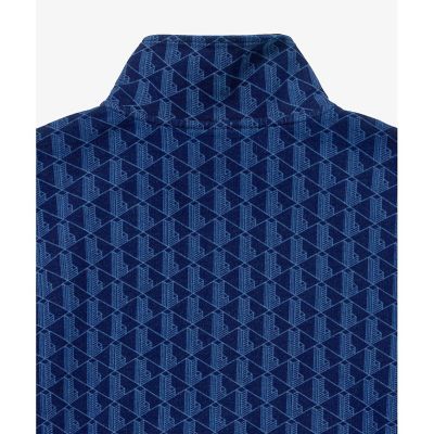 インディゴスウェットモノグラムトラックジャケット | LACOSTE