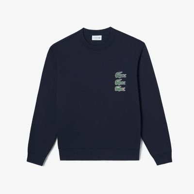 タイムラインクロックプリントクルーネックスウェット | LACOSTE/ラコステ | 三越伊勢丹オンラインストア・通販【公式】