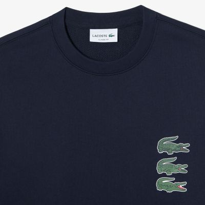 タイムラインクロックプリントクルーネックスウェット | LACOSTE/ラコステ | 三越伊勢丹オンラインストア・通販【公式】