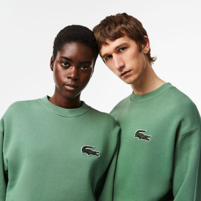 ＜LACOSTE＞【ＥＣ限定】オーガニックコットンクルーネックスウェット