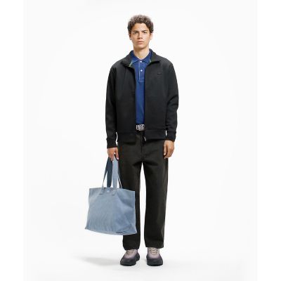 ラコステ トップス 鹿の子ダブルジップ ハイネック ドライバーズニット | LACOSTE