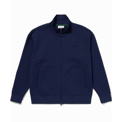 鹿の子ダブルジップ ハイネック ドライバーズニット | LACOSTE