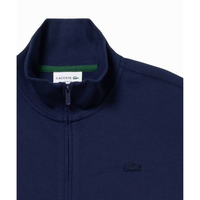 鹿の子ダブルジップ ハイネック ドライバーズニット | LACOSTE