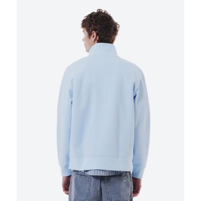 鹿の子ダブルジップ ハイネック ドライバーズニット | LACOSTE