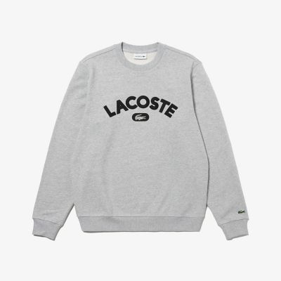 ＜LACOSTE＞カレッジロゴクルーネックスウェット