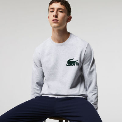 ＜LACOSTE＞コットンフリーススウェットシャツ　トレーナー