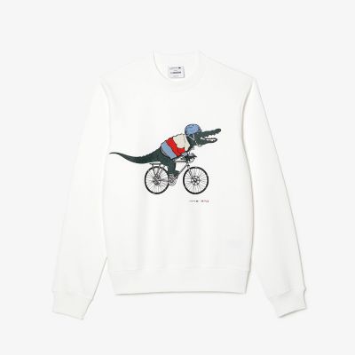 Ｌａｃｏｓｔｅ ｘ Ｎｅｔｆｌｉｘ』 アレンジワニロゴクルーネック