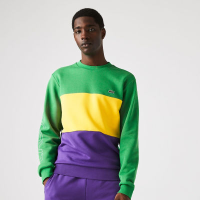 カラーブロッククルーネックスウェットシャツ | ファッション・服