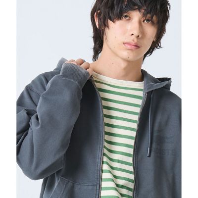 ヴィンテージエフェクト ロゴジップフーディー | LACOSTE/ラコステ 