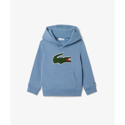 【激レア】ラコステ LACOSTE☆刺繍ビッグロゴ ワニロゴ パーカー EC限定】アーカイブビッグワニロゴスウェットフーディ | LACOSTE