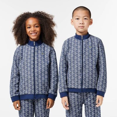 ＜LACOSTE＞ＪＵＮＩＯＲモノグラムトラックジャケット　トレーナー
