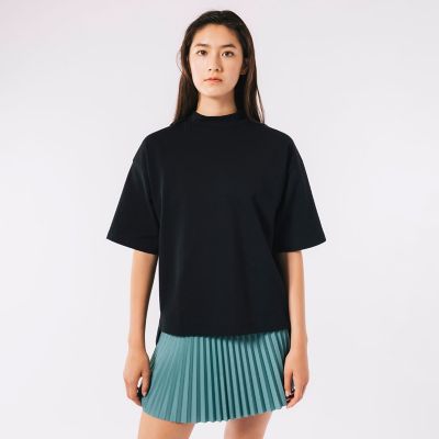 美品　FR2GOLF ニットモックネックTシャツ L モックネックミラノリブニットTシャツ | LACOSTE/ラコステ