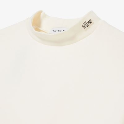 モックネックミラノリブニットTシャツ | LACOSTE/ラコステ