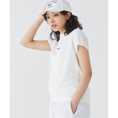 ＜LACOSTE＞コンパクトブランドネームロゴ半袖Ｔシャツ