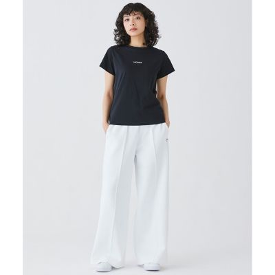 コンパクトブランドネーム刺繍ロゴ　半袖Ｔシャツ