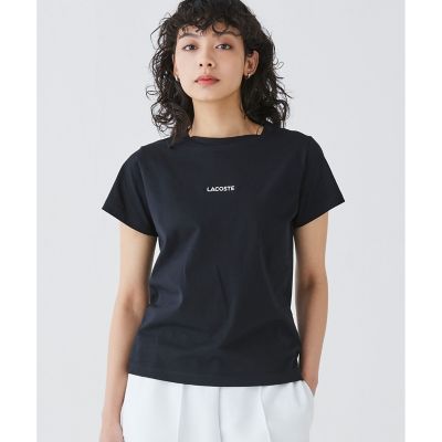 コンパクトブランドネーム刺繍ロゴ　半袖Ｔシャツ
