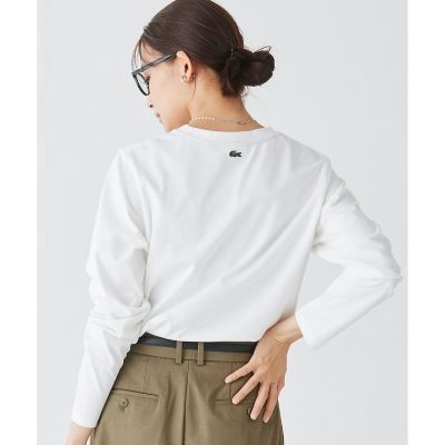 ワンポイントロゴ刺繍長袖Tシャツ | LACOSTE/ラコステ | 三越