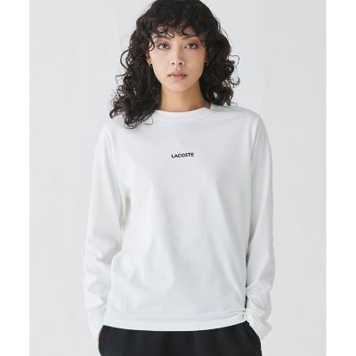 ワンポイントロゴ刺繍長袖Ｔシャツ