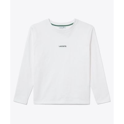 ワンポイントロゴ刺繍長袖Ｔシャツ