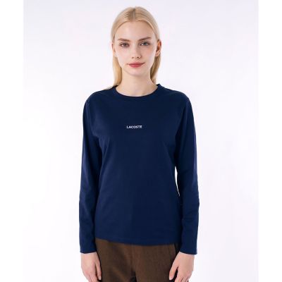 ラコステ LACOSTE ベーシックロングスリーブTシャツ （ネイビー