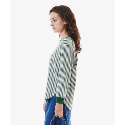 ワッフルボーダーTシャツ | LACOSTE/ラコステ | 三越伊勢丹