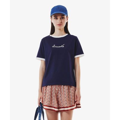 ステッチネーミングリンガーＴシャツ