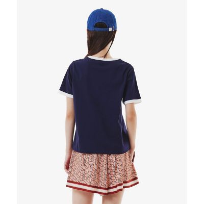 ステッチネーミングリンガーＴシャツ