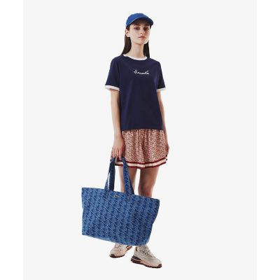 ステッチネーミングリンガーＴシャツ