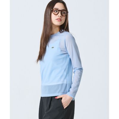 レイヤードシアートップス キャミソール付き | LACOSTE/ラコステ