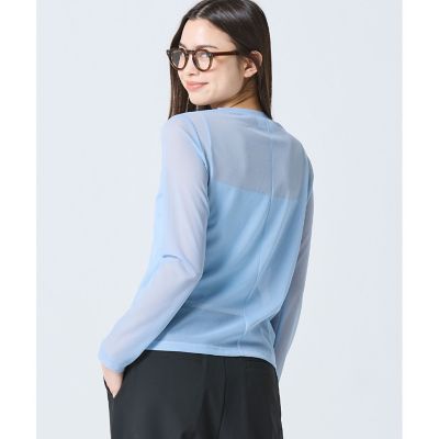 レイヤードシアートップス キャミソール付き | LACOSTE/ラコステ